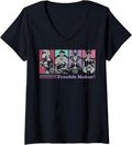 Disney Villains Trouble Maker Panels V-Neck Apparel | Best Seller Pick | Aesthetic Fit