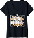 Leopard Cheetah Print Proud School Counselor Appreciation V Neck Apparel Trending US Hot Right Now