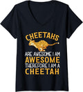 Funny Cheetah Design Cute Cheetah Animal For Cheetah Lover V Neck Apparel Comfort Fit Best Seller Look