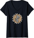 Cute Cheetah Cow Print Cebra Cactus Cacti Animal V Neck Apparel Viral TikTok Find Hot Right Now