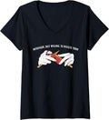 Womens Introvert, But Willing to Discuss Yarn Knitting V-Neck Yarn Supply | Top Rated | Perfect for Crafters