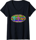 Womens Mexican Serape Cactus Succulent Fan Leopard Cheetah Print V Neck Apparel Streetwear Style Fan Favorite