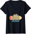 Womens CALCULUS TEACHER Cute Trendy Pencil Leopard Cheetah Print V Neck Apparel Premium Print Everyday Wear