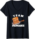 Womens Team Pancake Maker Pancakes V-Neck Apparel | Trending 2025 | Aesthetic Fit