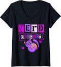 Nerd Crochet Crochet, crocheting yarn knitting crocheter V-Neck Yarn Supply | Viral US Pick | Perfect for Crafters