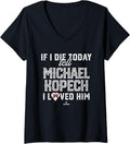 Womens I Loved Him Michael Kopech V-Neck Apparel | Premium Quality