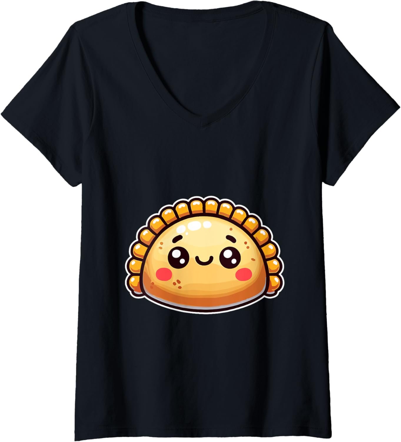 Womens Empanada Maker Latin Spanish Food V-Neck Apparel | Trending 2025 | Must-Have Style