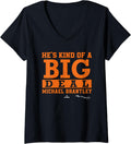 He's Kind of a Big Deal Michael Brantley Houston MLBPA V-Neck Apparel | Everyday Casual Wear