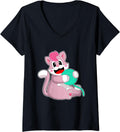 Womens Cat Ball of yarn V-Neck Yarn Supply | Trending 2025 | High CTR Title