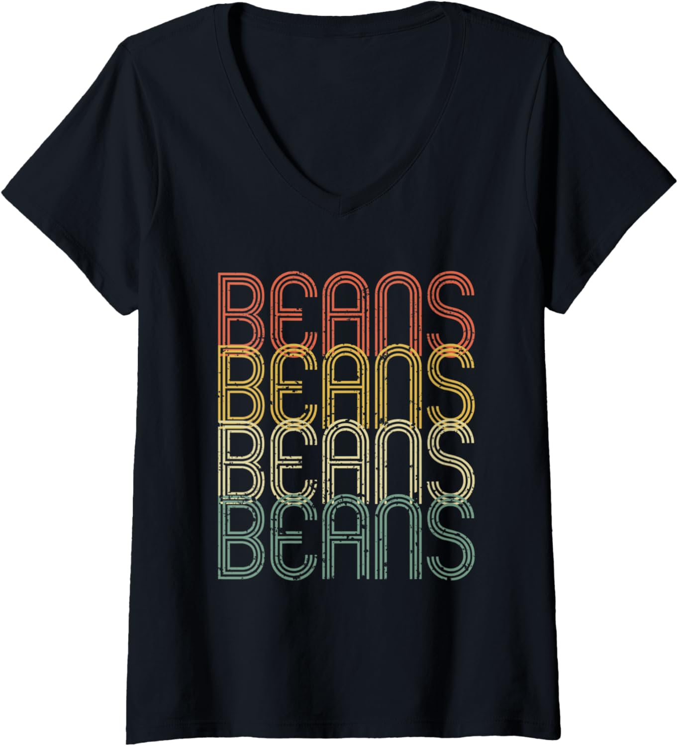 Womens Barista Retro Coffee Beans Vintage Coffeemaker Barista Gift V-Neck Apparel | US Viral Style | Aesthetic Fit
