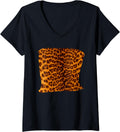 Womens Leopard Cheetah Crop Bandeau Tube Top Body Shaped Printed On V Neck Apparel Premium Print Gift Ready