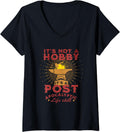 Womens Blacksmith Knife Maker Design for a Metalworker V-Neck Apparel | Best Seller Pick | Aesthetic Fit