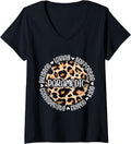 Womens Leopard Cheetah Print Paramedic EMS Appreciation V Neck Apparel High Search Demand Fan Favorite