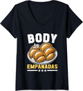 Womens Empanada Maker Latin Mexican Food V-Neck Apparel | Best Seller Pick | Must-Have Style