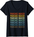 Womens Pancake Maker Pancakes Pancake Maker V-Neck Apparel | Trending 2025 | Aesthetic Fit