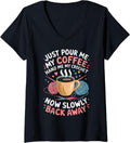 Womens Yarn Addict Crochet Club Hand Me My Crochet Lover Yarn Lover V-Neck Yarn Supply | High Search Volume | Best Se...
