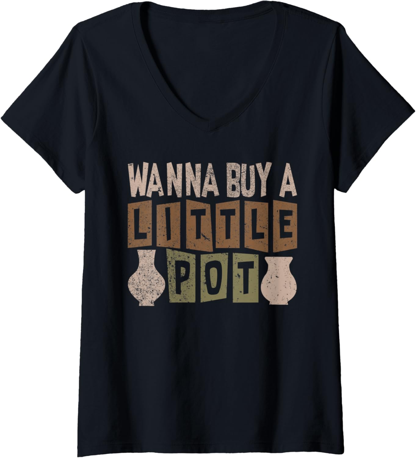 Womens Funny Pottery Maker - Ceramics Handcraft Funny Pottery V-Neck Apparel | High Search Volume | Must-Have Style