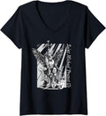 Womens Archangel & Warrior St Michael I Saint Michael Protect Us V-Neck Apparel | Trending 2025