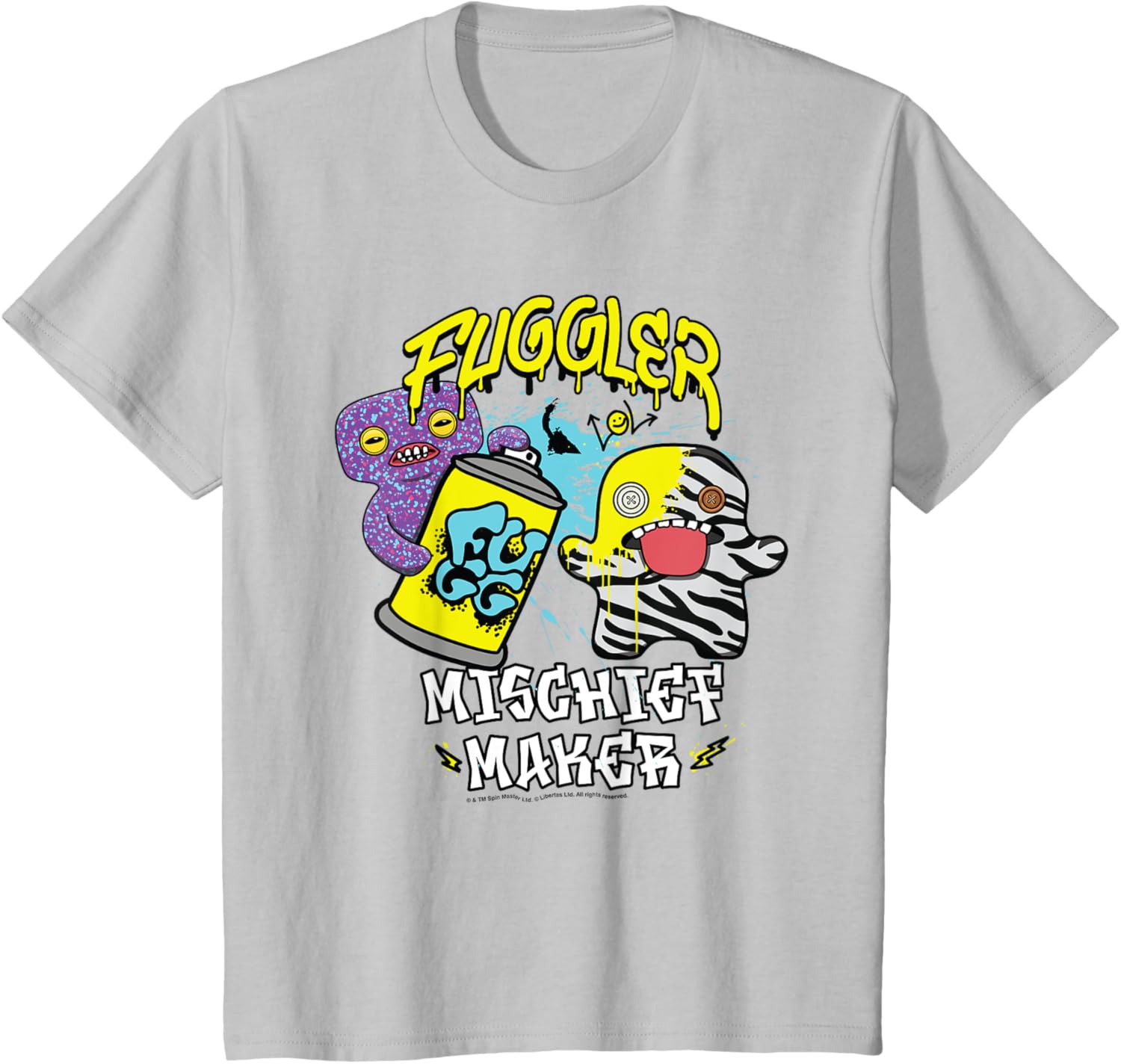Kids Fuggler Squidge & Oogah Boogah Zebra Mischief Maker Kids Apparel | Premium Quality | Aesthetic Fit