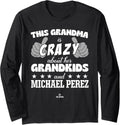 Grandma Crazy for Michael Perez Prospect Baseball Fan Gear Long Sleeve Apparel | Trending 2025