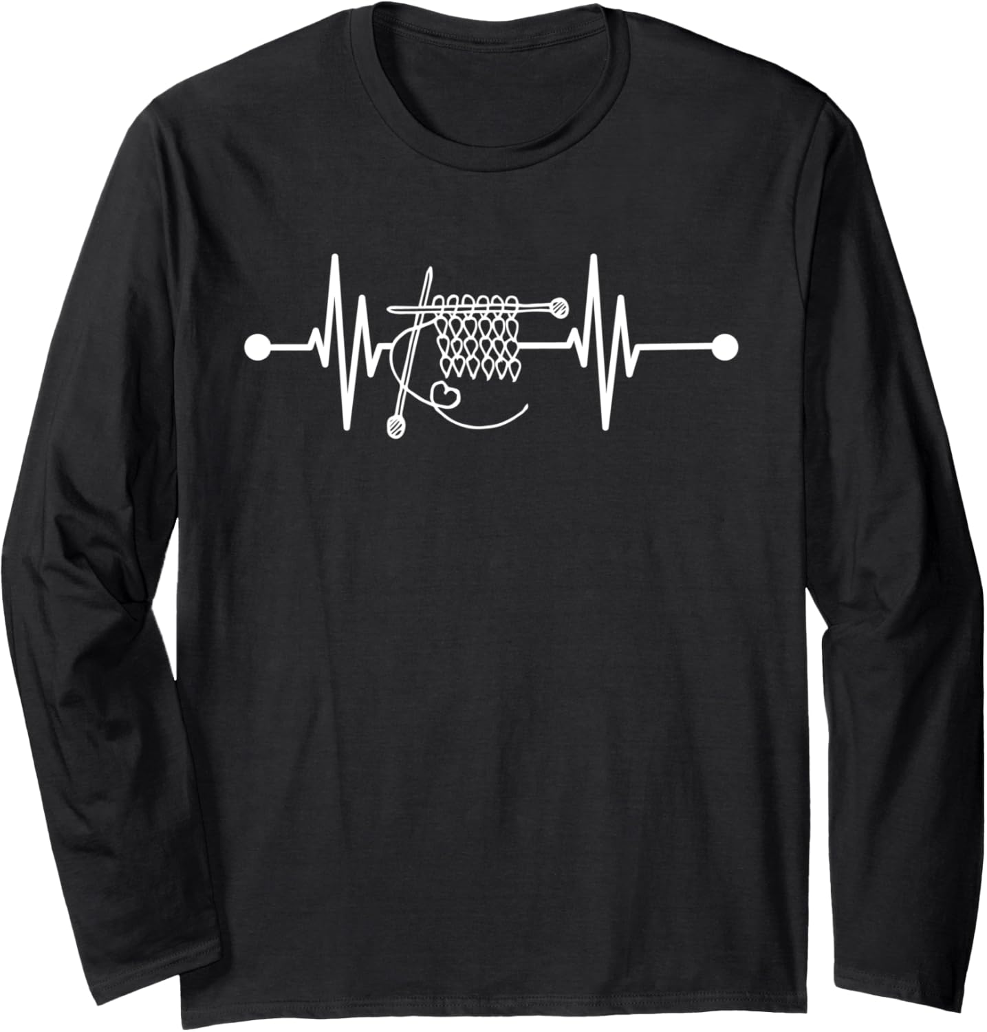 Knitting Heartbeat Passion Needles Yarn Knitter Knitting Long Sleeve Yarn Supply | High Search Volume | Perfect for C...