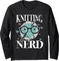 Knitting Nerd Yarn lover Long Sleeve Yarn Supply | Top Rated | High CTR Title