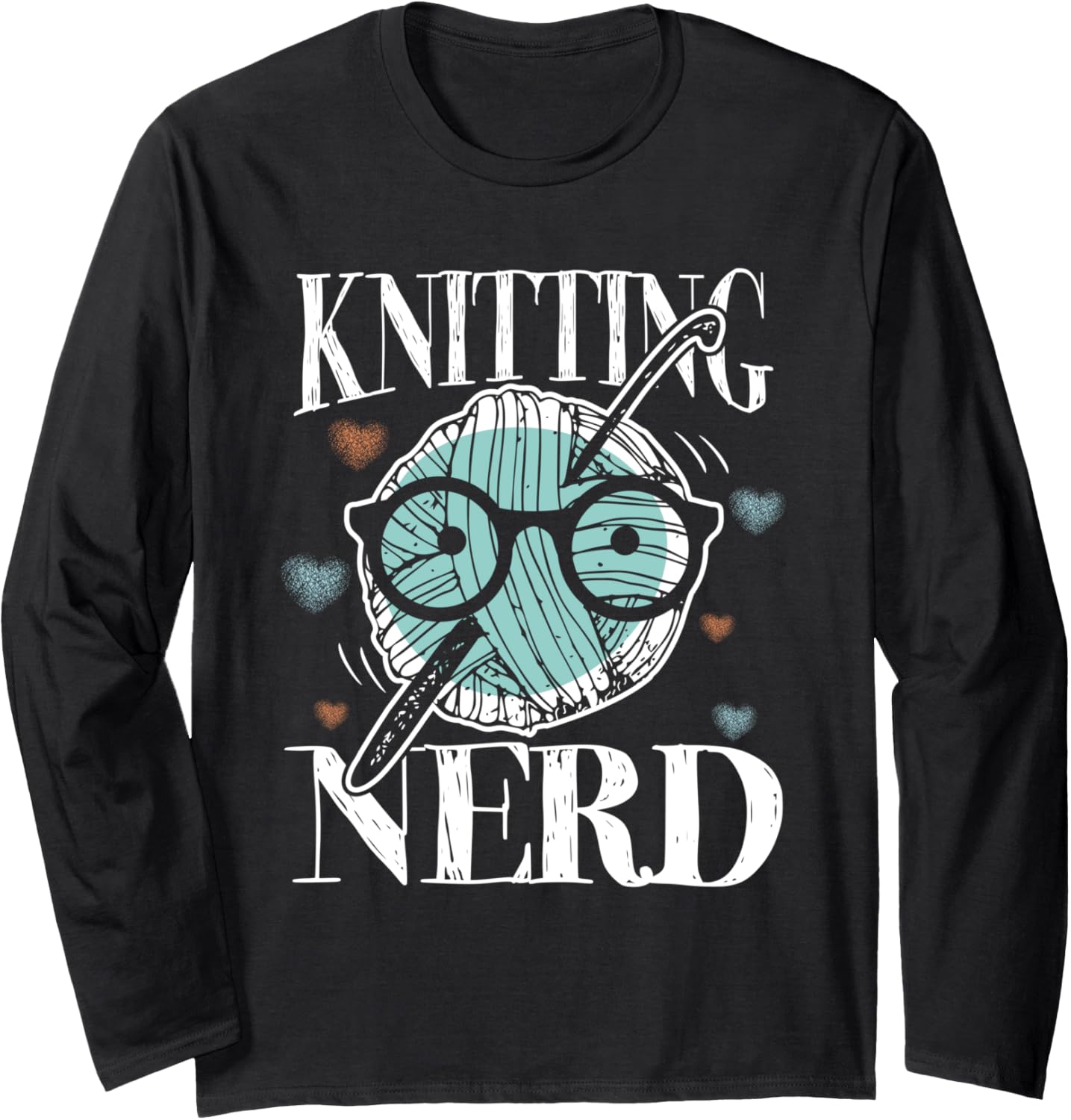 Knitting Nerd Yarn lover Long Sleeve Yarn Supply | Top Rated | High CTR Title