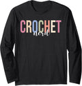 Crochet Nerd Knitting Yarn Lover Long Sleeve Yarn Supply | Premium Quality | Perfect for Crafters