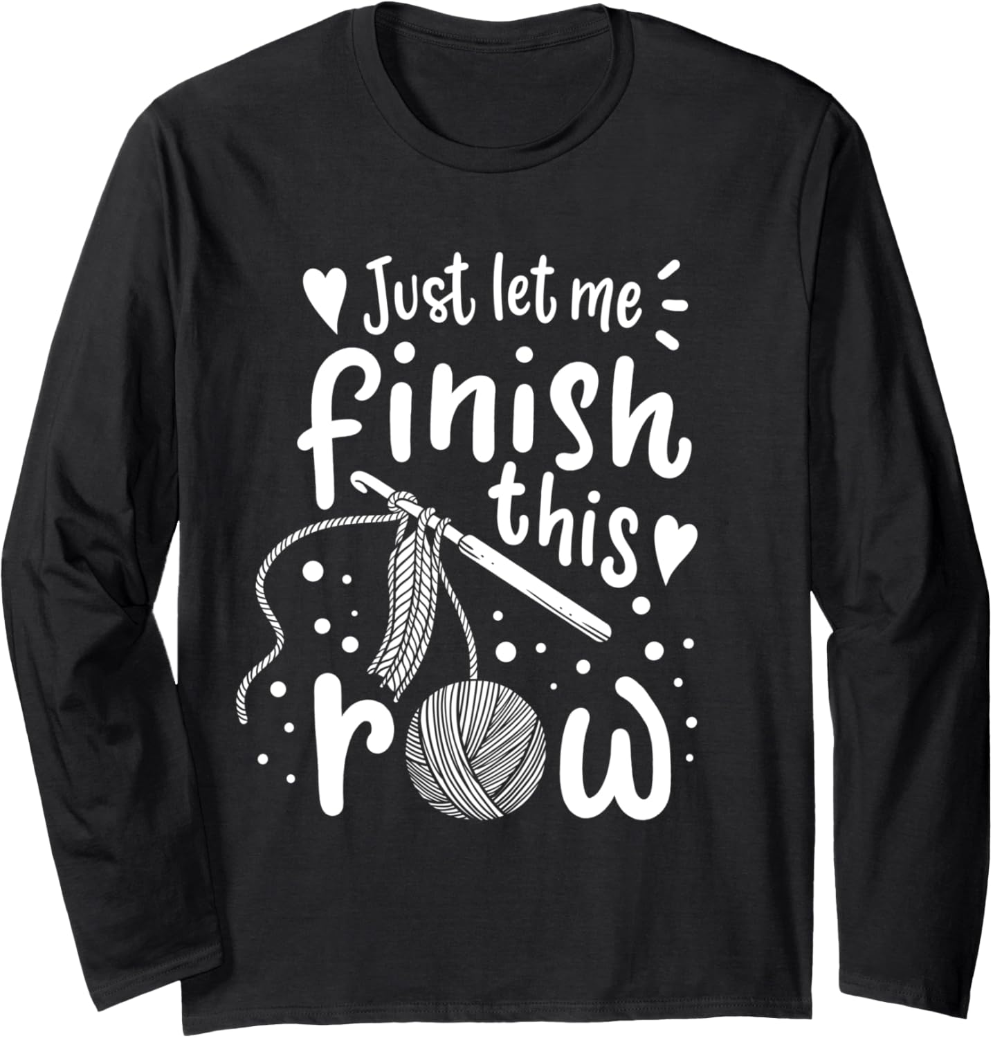Knitting Crocheting Yarn Funny Long Sleeve Yarn Supply | High Search Volume | Customer Favorite