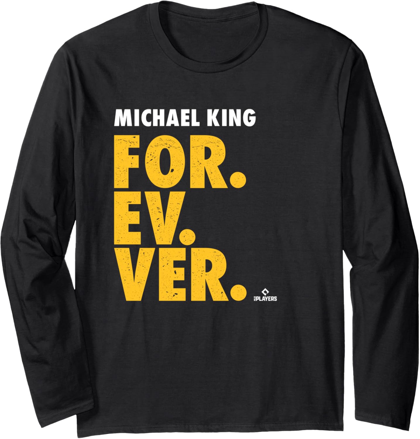 Forever Baseball Michael King San Diego Baseball MLBPA Long Sleeve Apparel | Premium Quality