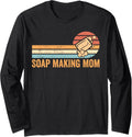 Soap Making Mom Soap Maker Long Sleeve Apparel | Best Seller Pick | Comfort Daily Wear