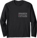 Grandpa Certified Fun-maker Joke Papa Grandfather Long Sleeve Apparel | US Viral Style | Aesthetic Fit