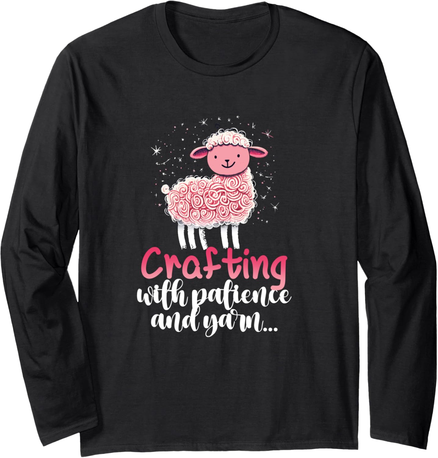 Crafting with Patience and Yarn Long Sleeve Yarn Supply | Top Rated | High CTR Title