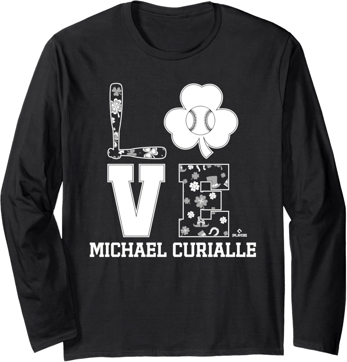 St Patrick's Day Love Floral Michael Curialle Prospect Long Sleeve Apparel | Trending 2025