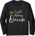 Funny Candle Making Lover Teens Girls Women Candle Maker Long Sleeve T-Shirt | US Viral Style | Perfect Gift Idea