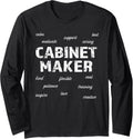 Cabinet Maker Tshirt Funny Gift Long Sleeve T-Shirt | High Search Volume | Comfort Daily Wear