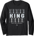 Vintage Baseball Bat Gameday Michael King New York MLBPA Long Sleeve Apparel | Perfect Gift Idea