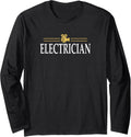 Electrician Film-Crew Filmmaker Shirt Long Sleeve T-Shirt | Premium Quality | Perfect Gift Idea