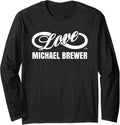 Infinite Love Michael Brewer Prospect Baseball Fan Gear Long Sleeve Apparel | Viral Streetwear Style