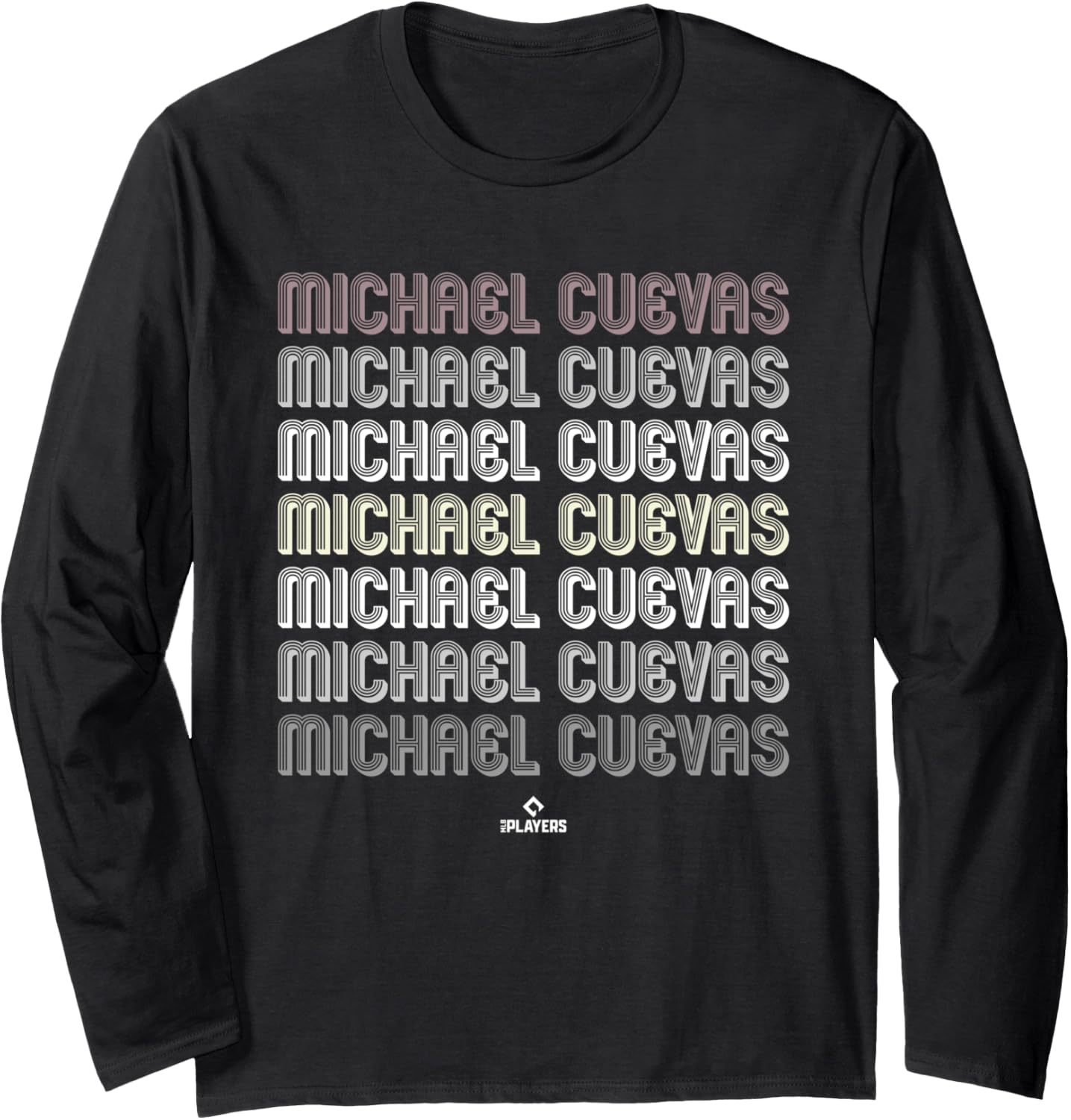Retro Repeat Michael Cuevas Prospect Baseball Fan Gear Long Sleeve Apparel | US Best Seller