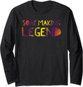 Soap Making Legend - Proud Soap Maker Long Sleeve Apparel | Premium Quality | Must-Have Style