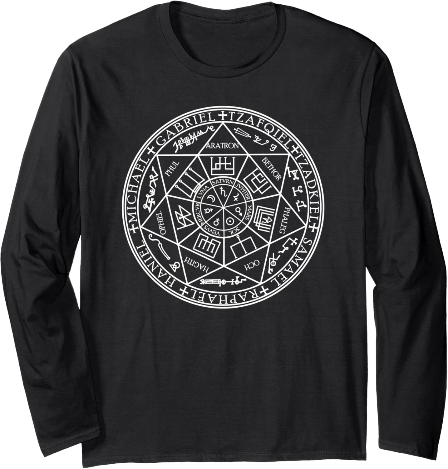 Holy Seal of the 7 Archangels Long Sleeve Apparel | Perfect Gift Idea