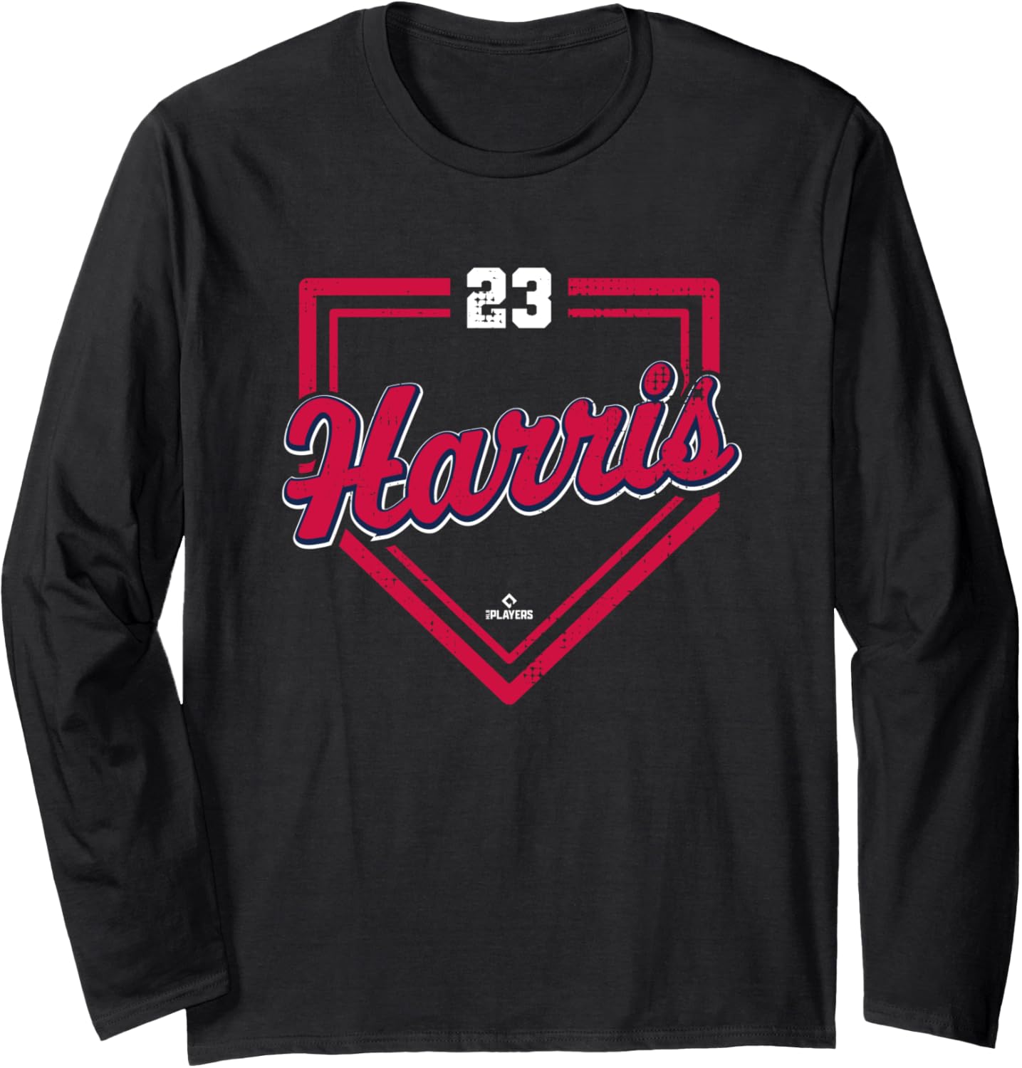 Home Plate Gameday Michael Harris Atlanta MLBPA Long Sleeve Apparel | Viral Streetwear Style