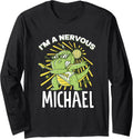 I am nervous Michael Long Sleeve Apparel | US Best Seller