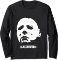 Halloween Michael Myers Silhouette Long Sleeve Apparel | Viral Streetwear Style