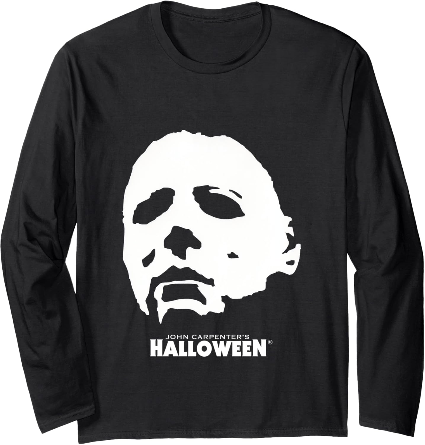 Halloween Michael Myers Silhouette Long Sleeve Apparel | Viral Streetwear Style