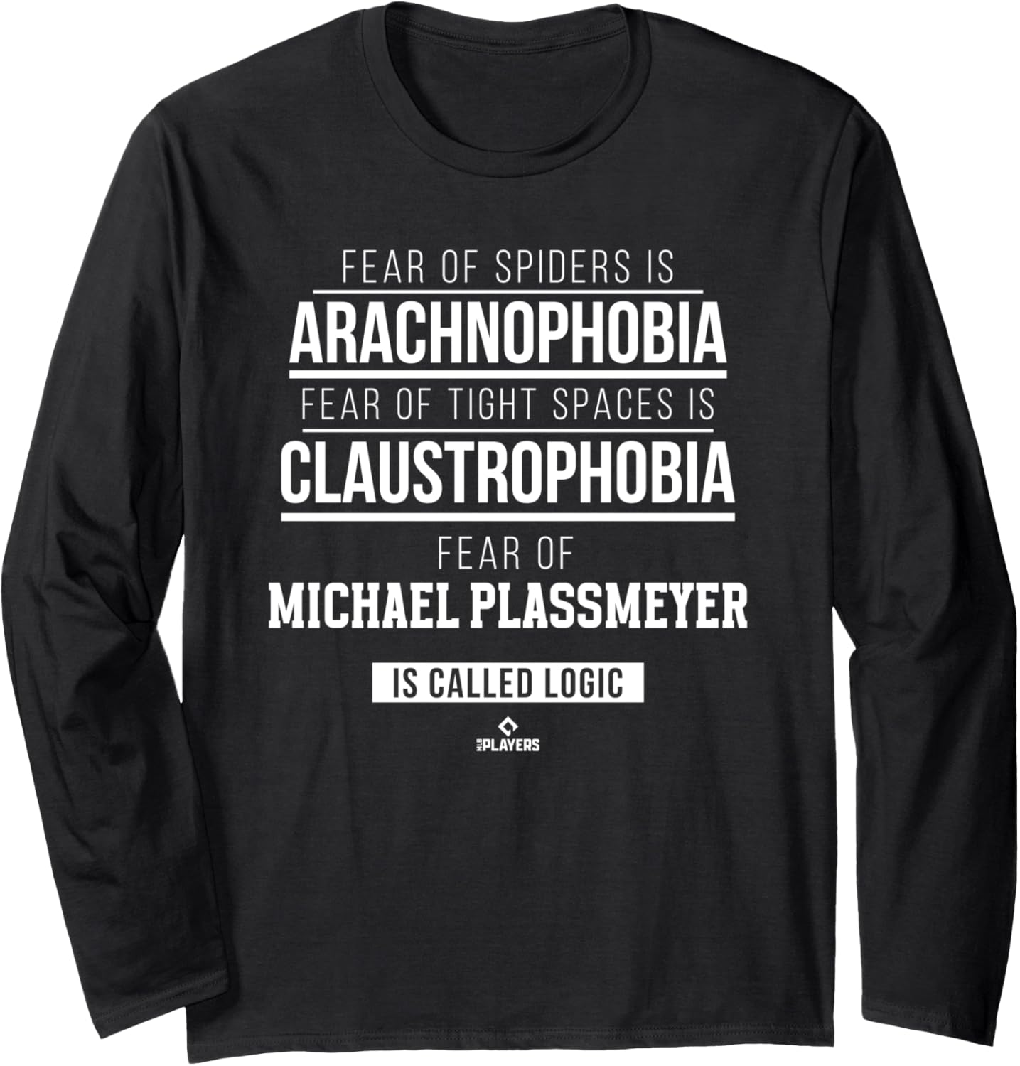 Fear of Michael Plassmeyer Prospect Baseball Fan Gear Long Sleeve Apparel | Viral Streetwear Style