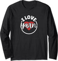 I Love Yarn Long Sleeve Yarn Supply | Viral US Pick | Customer Favorite