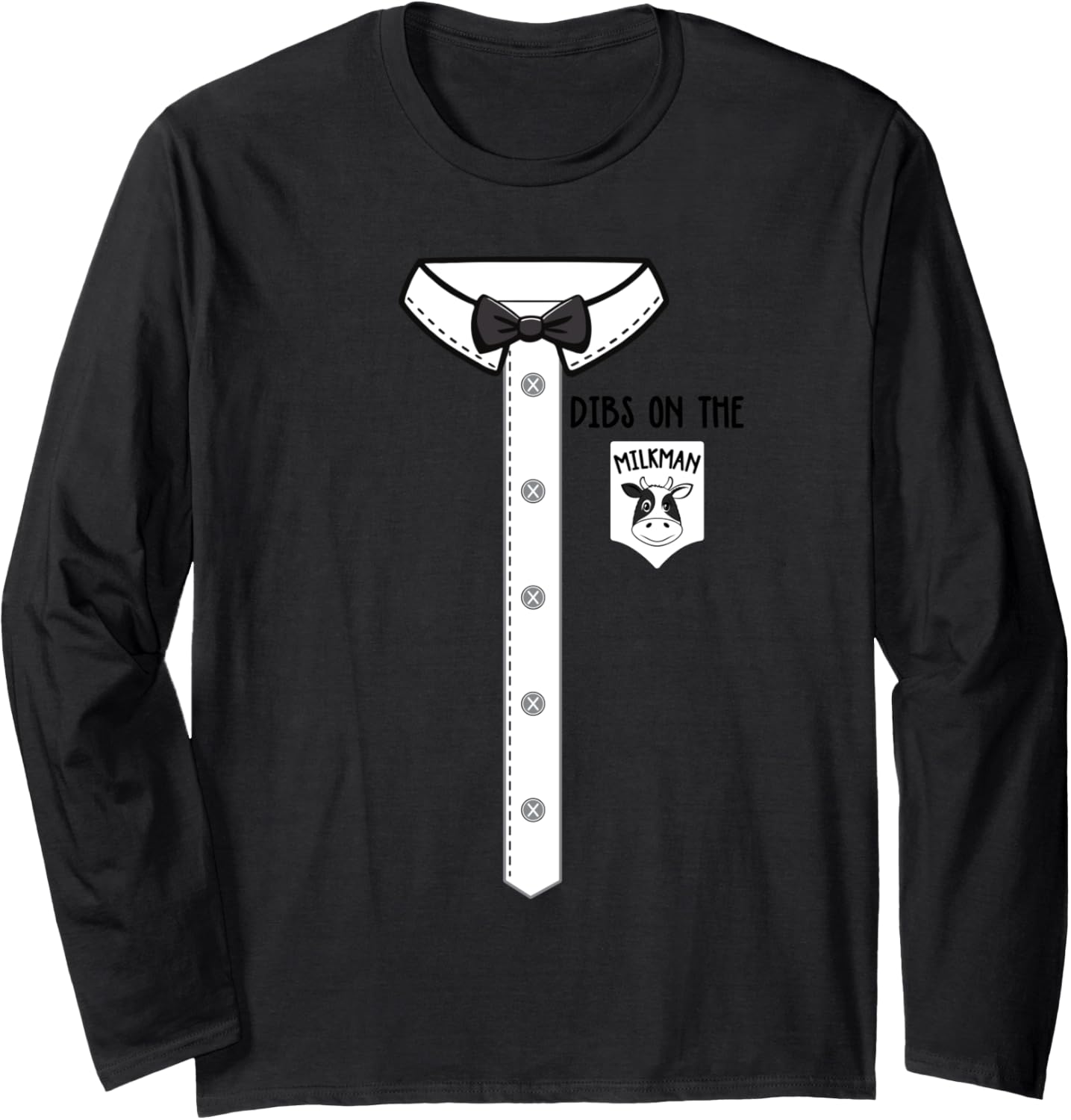 Milkman Milk Men Maker Funny Costume Long Sleeve Apparel | Premium Quality | Must-Have Style