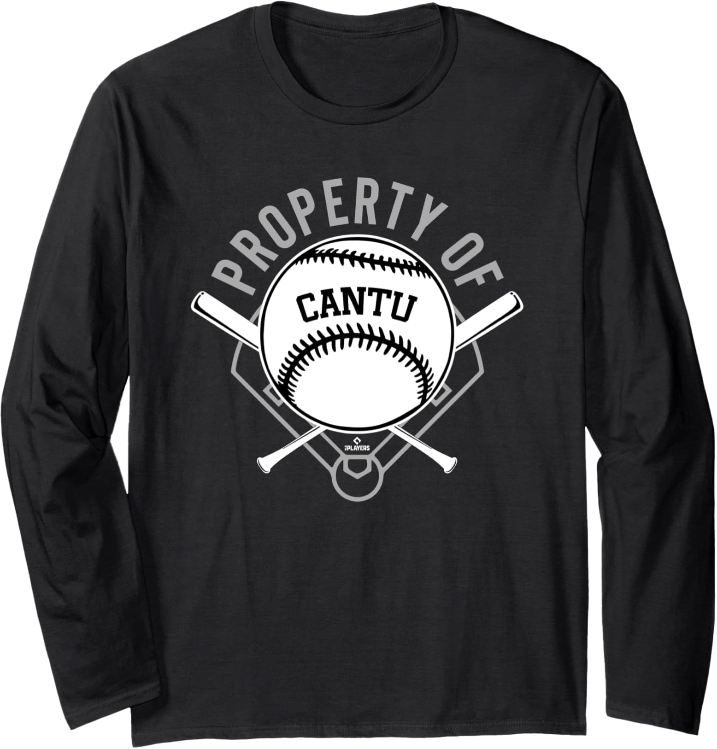 Property of Michael Cantu Prospect Baseball Fan Gear Long Sleeve Apparel | Trending 2025